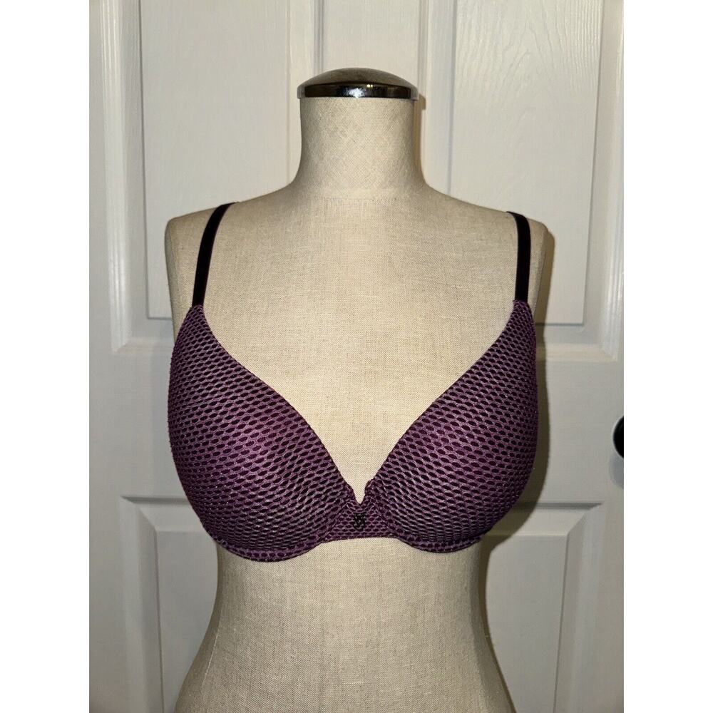 Victoria’s Secret Uplift Semi Demi Bra Purple Size‎ 36B